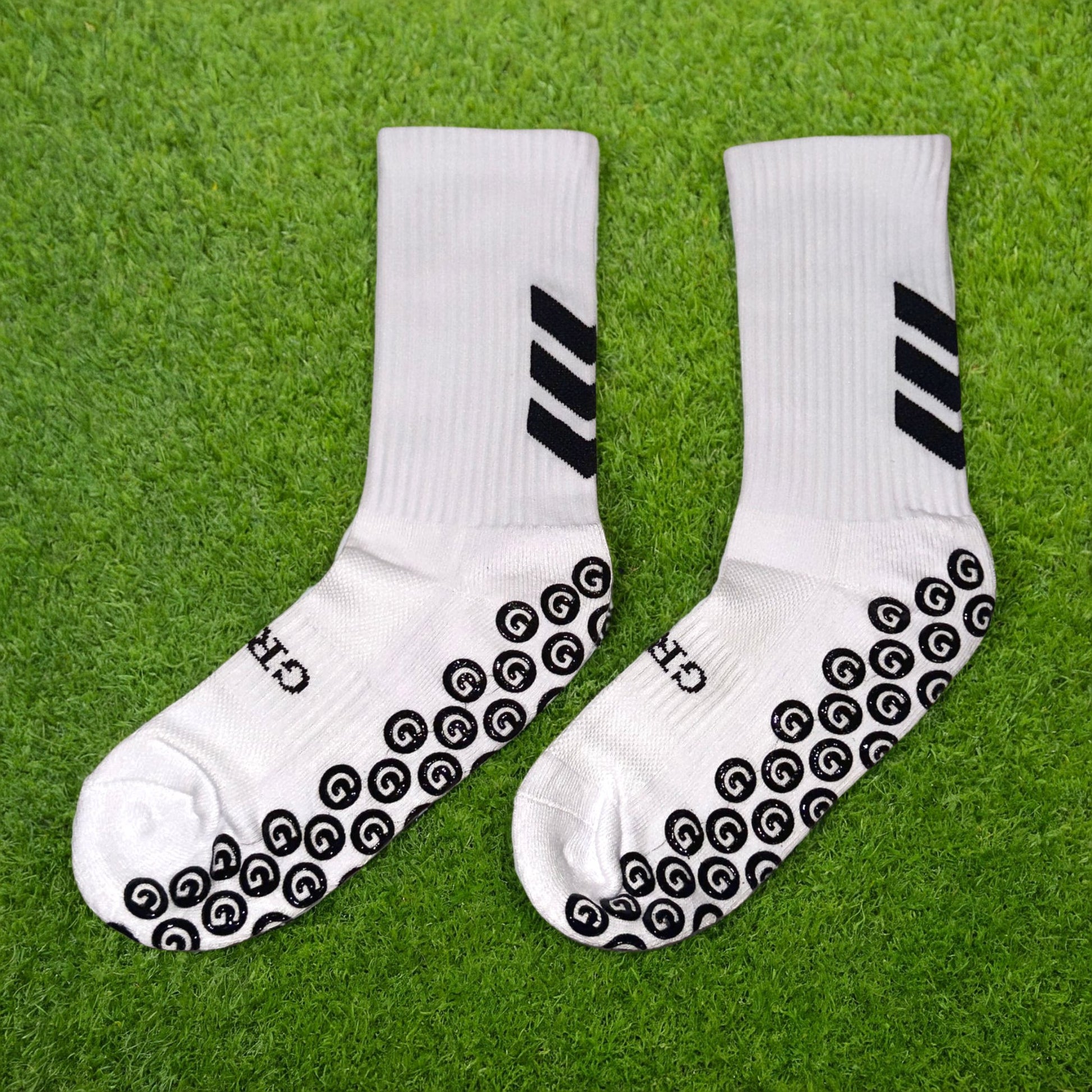 Gripz Socks White - GRIPZ SOCKS